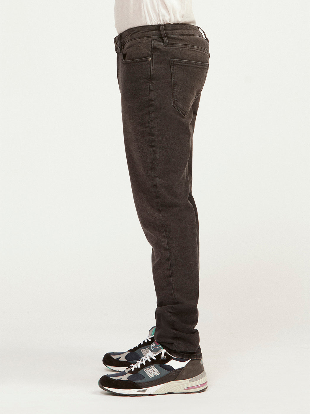 Cooper Slim Fit Men's Jeans - Washed Black | Outland Denim